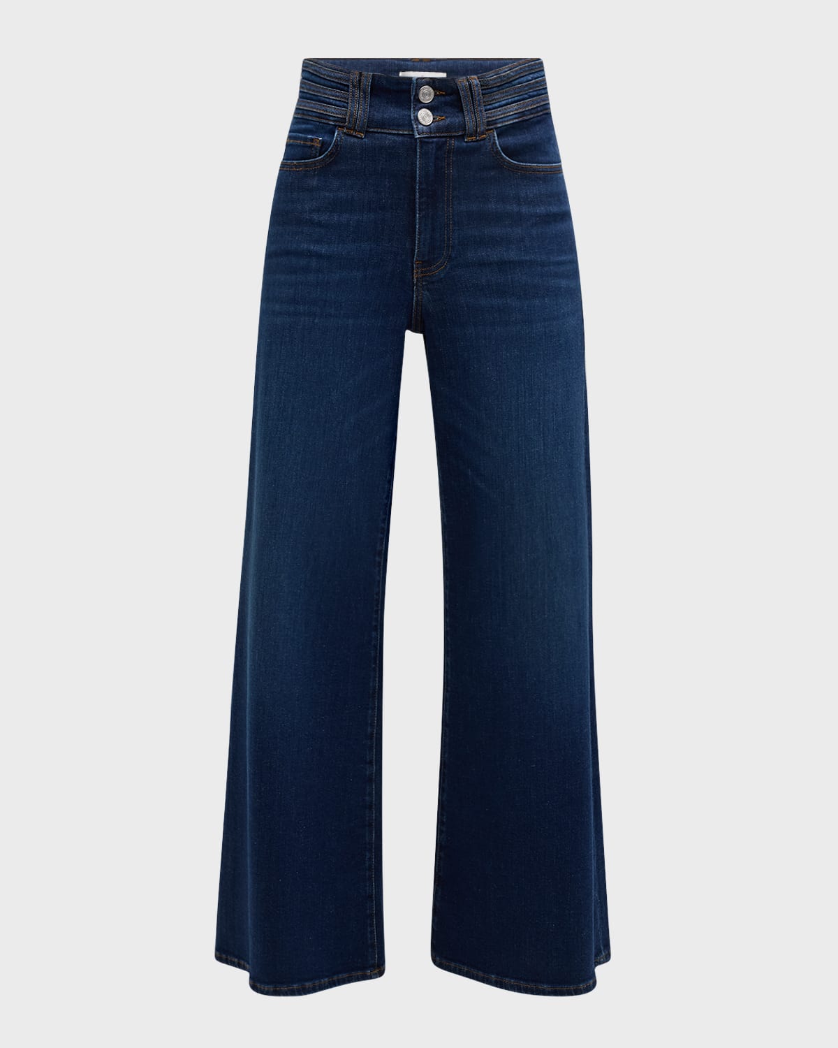 FRAME Triple Binding Palazzo Jeans