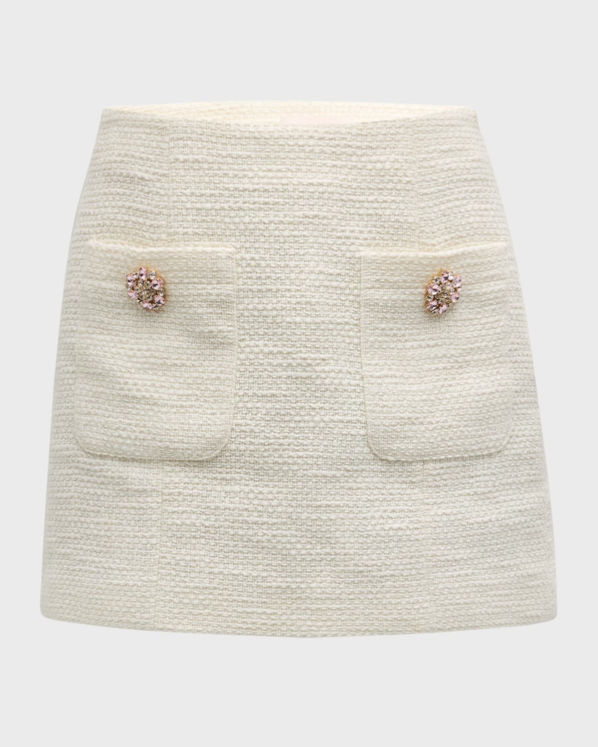 Cinq a Sept Randi Cotton Bouclé Mini Skirt