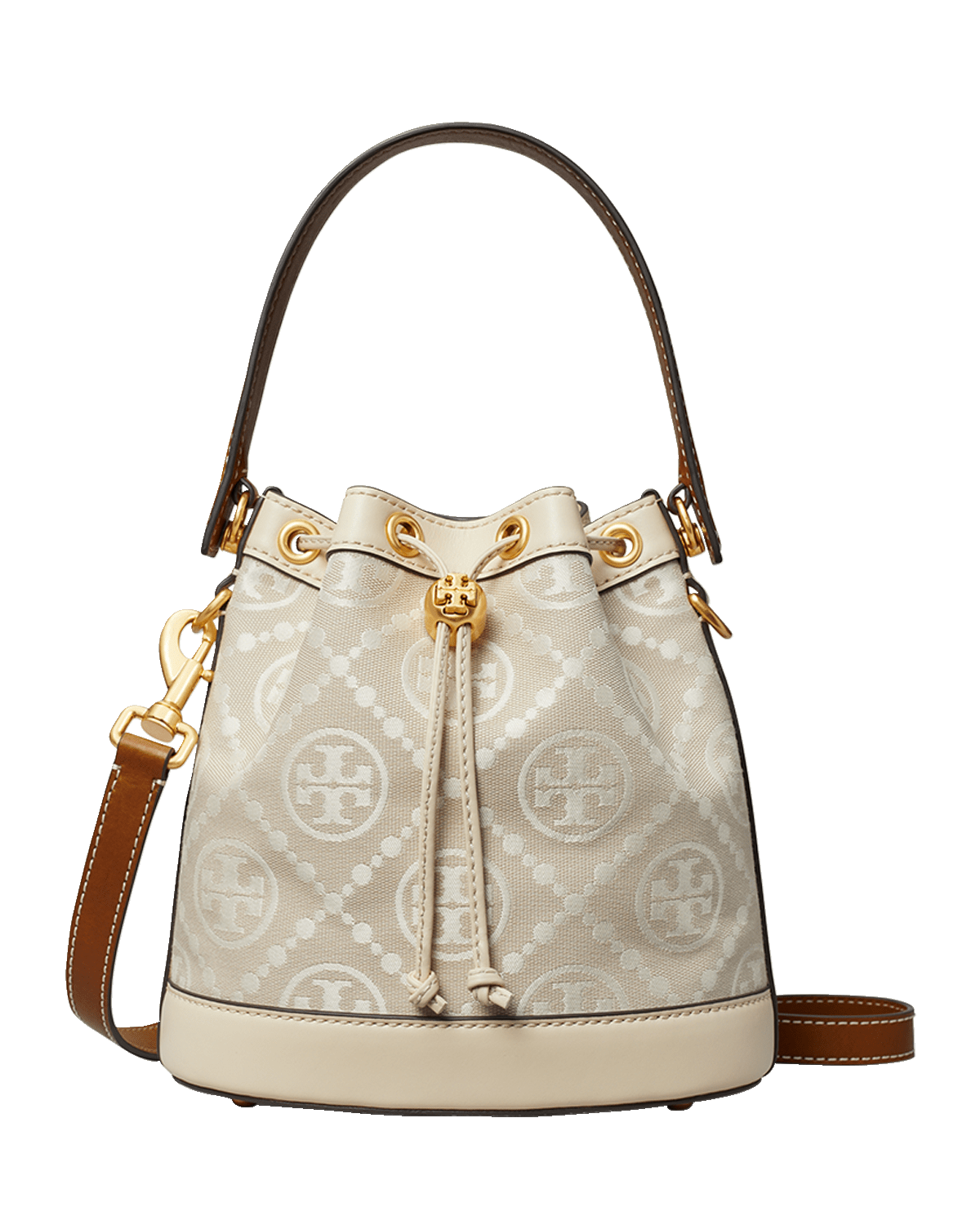 Tory Burch T Monogram Bucket Bag