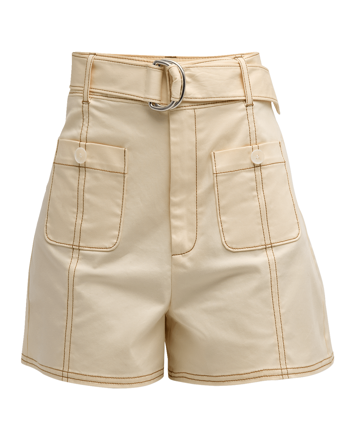Cinq a Sept Hayes Belted Shorts