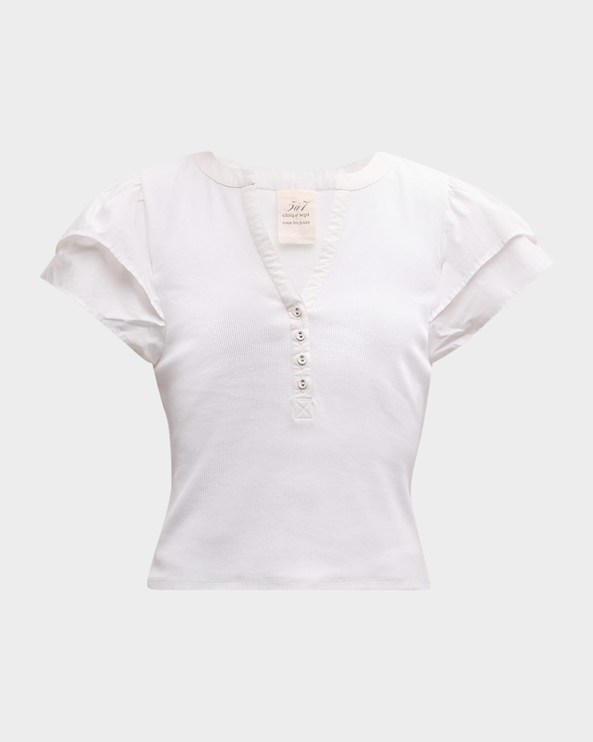 Cinq a Sept Farren Cotton Blouse