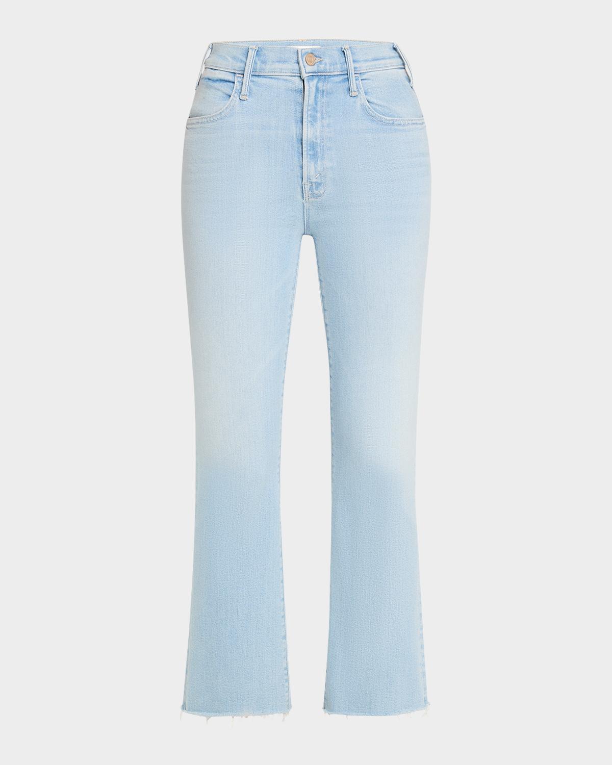 MOTHER The Hustler Ankle Fray Jeans