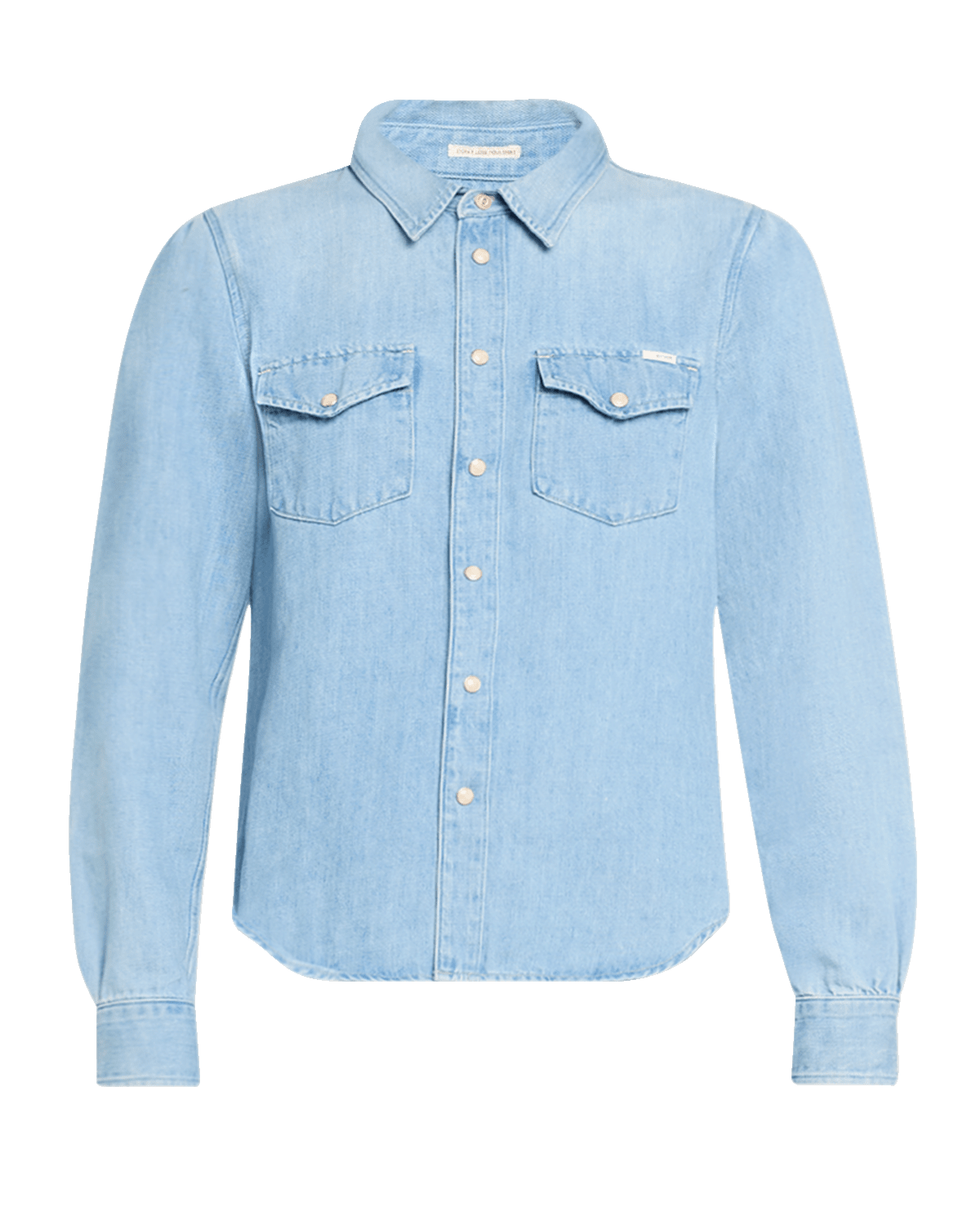 MOTHER The Gathered All My Exes Denim Shirt