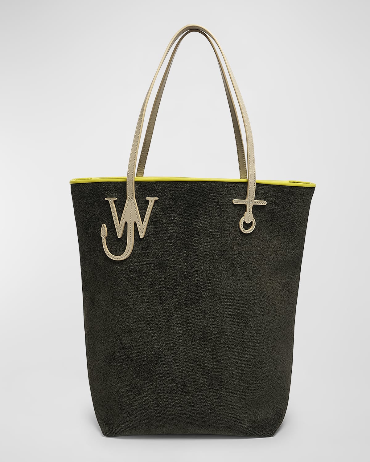 JW Anderson Anchor North-South Leather Tote Bag