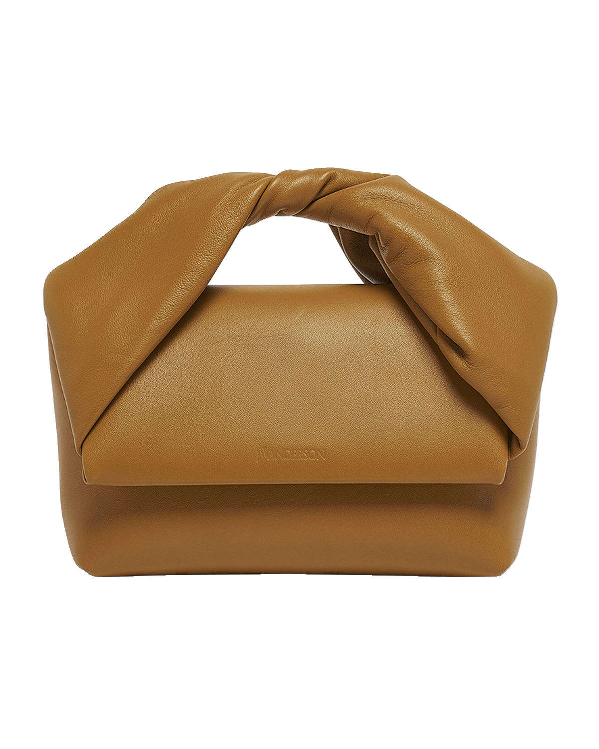 JW Anderson Twister Midi Leather Top-Handle Bag