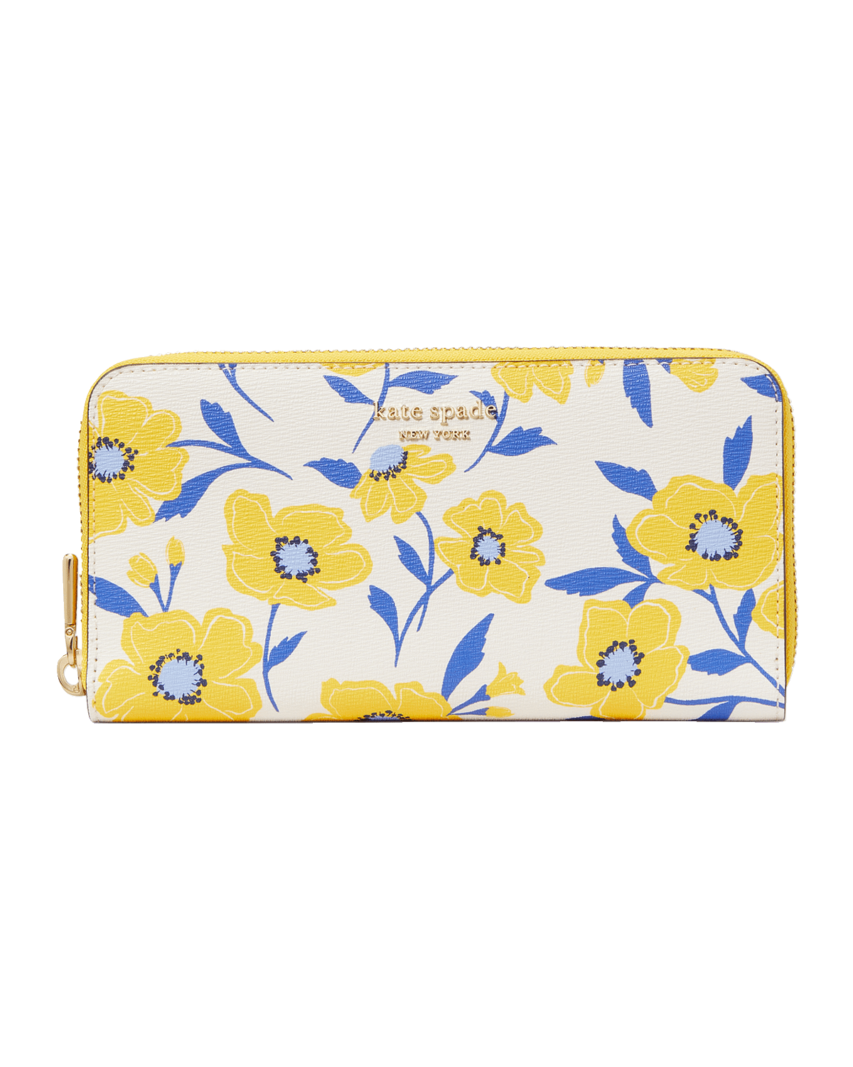 kate spade new york morgan sunshine floral printed continental wallet