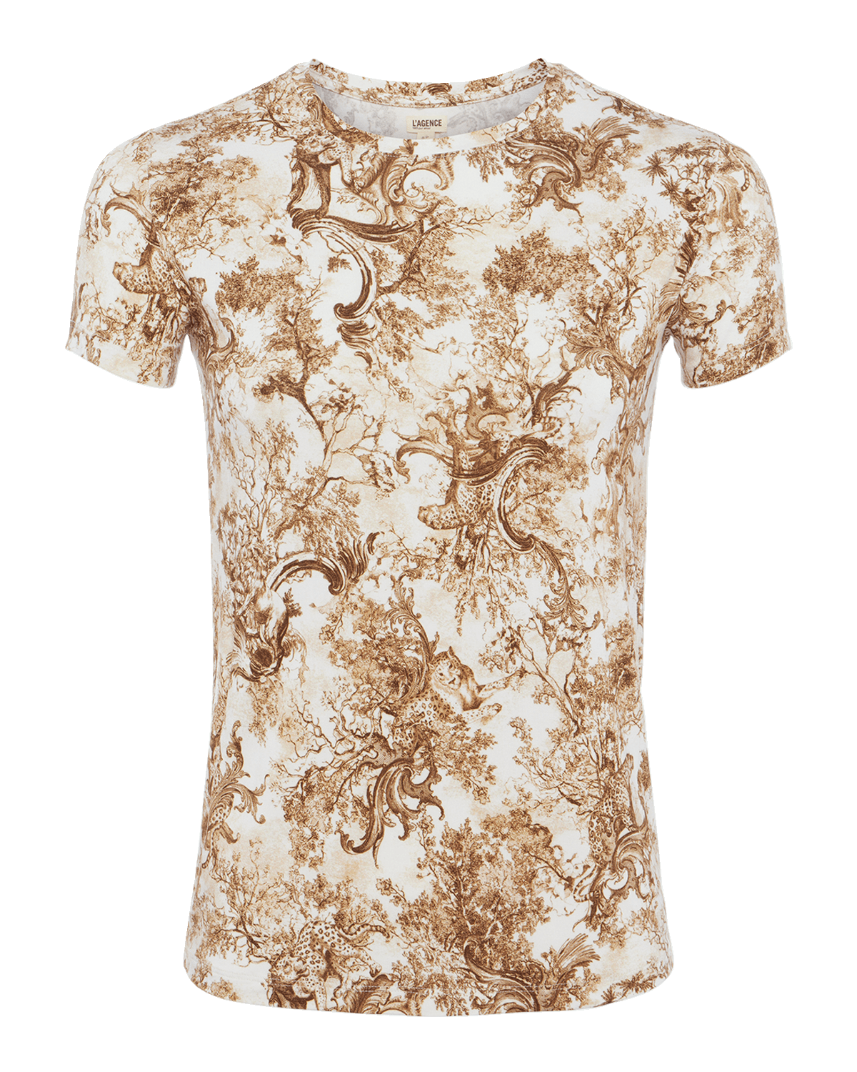 L'Agence Ressi Short-Sleeve Rococo Tee