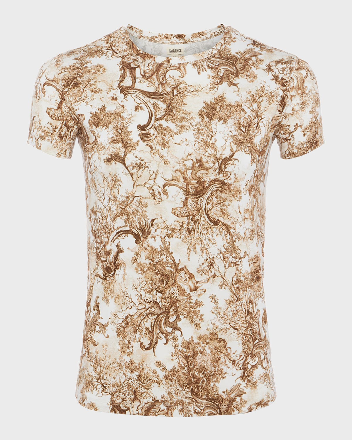 L'Agence Ressi Short-Sleeve Rococo Tee