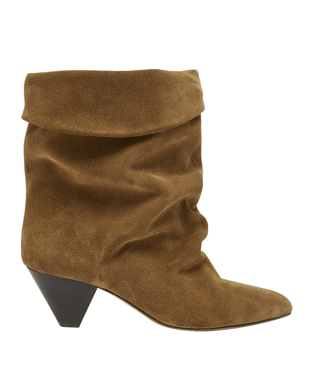 Isabel Marant Ryska Slouchy Suede Booties