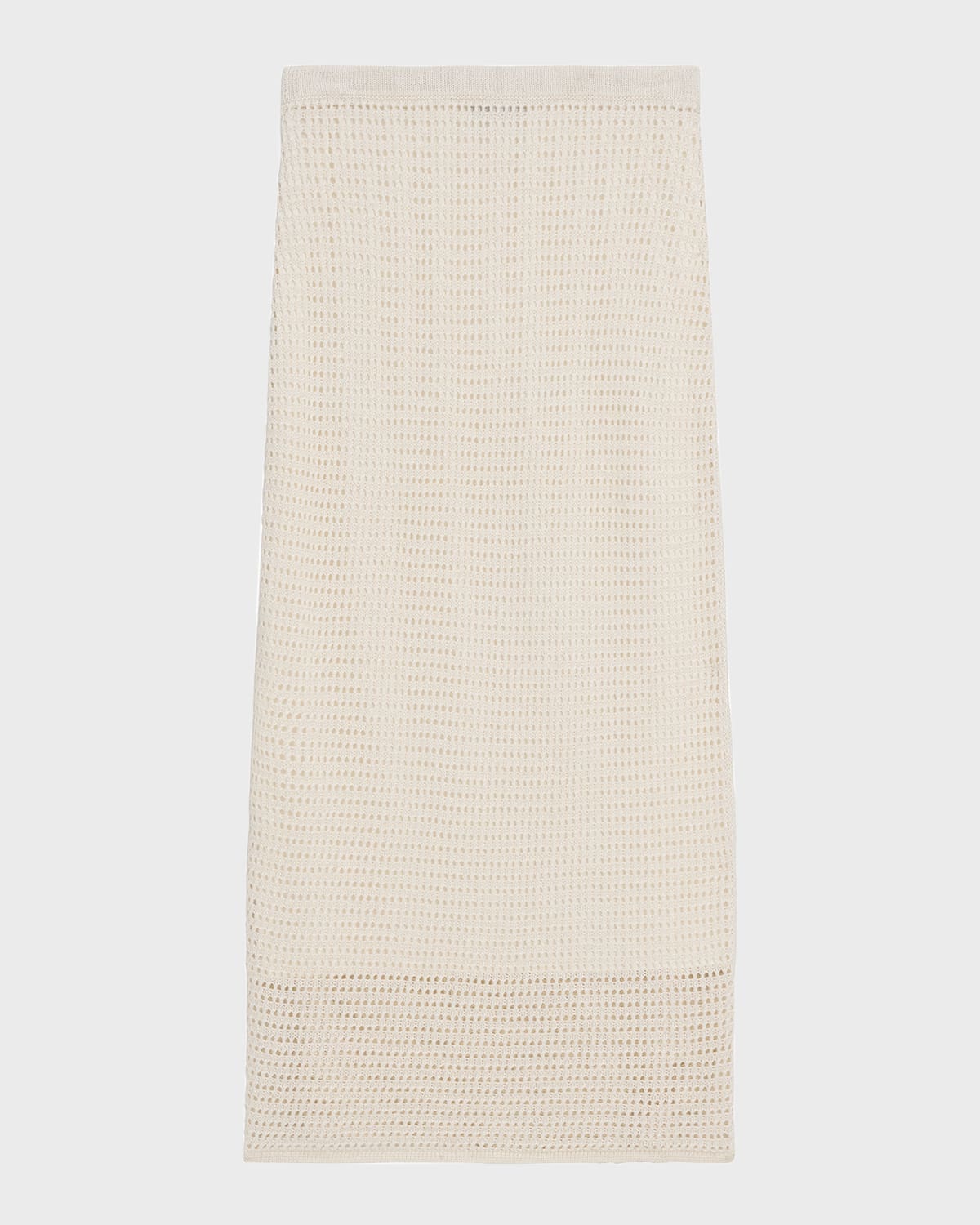 Theory Neo Harbor Chain Midi Mesh Skirt