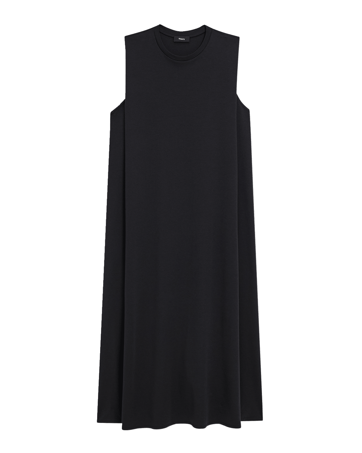 Theory Clinton Knit Sleeveless Crewneck Midi Dress