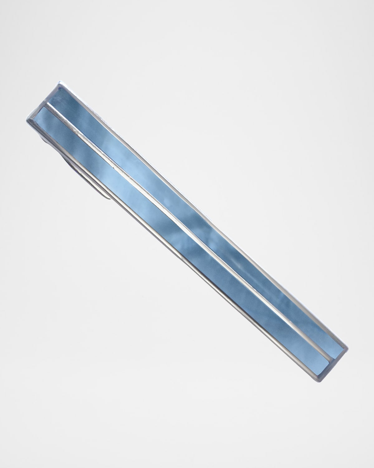 Link Up Men 's Mother-Of-Pearl Stripe Tie Bar