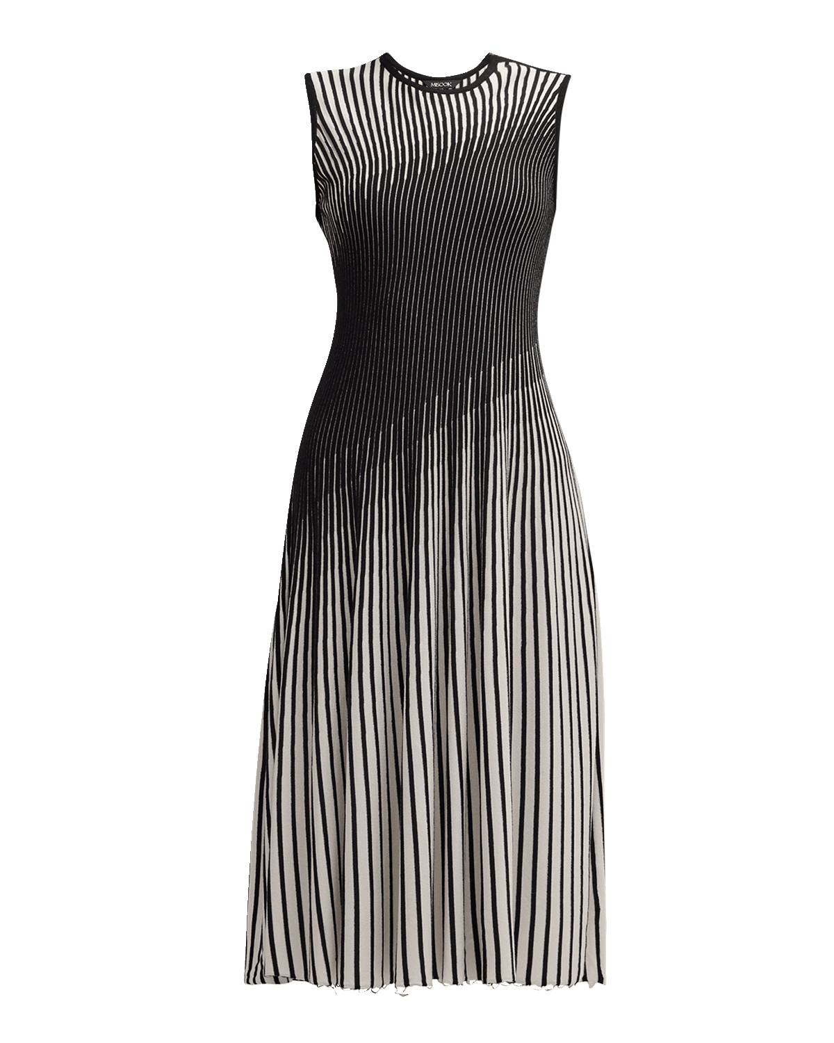 Misook Ombre Soft Intarsia Knit Midi Dress