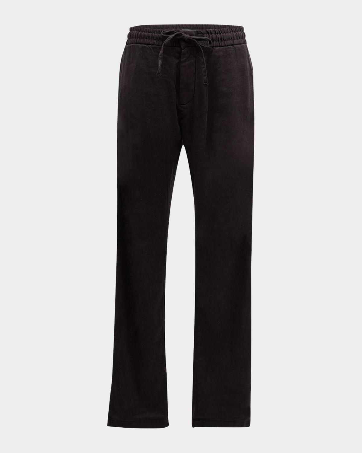 John Varvatos Men's Drawcord Straight Leg Pants