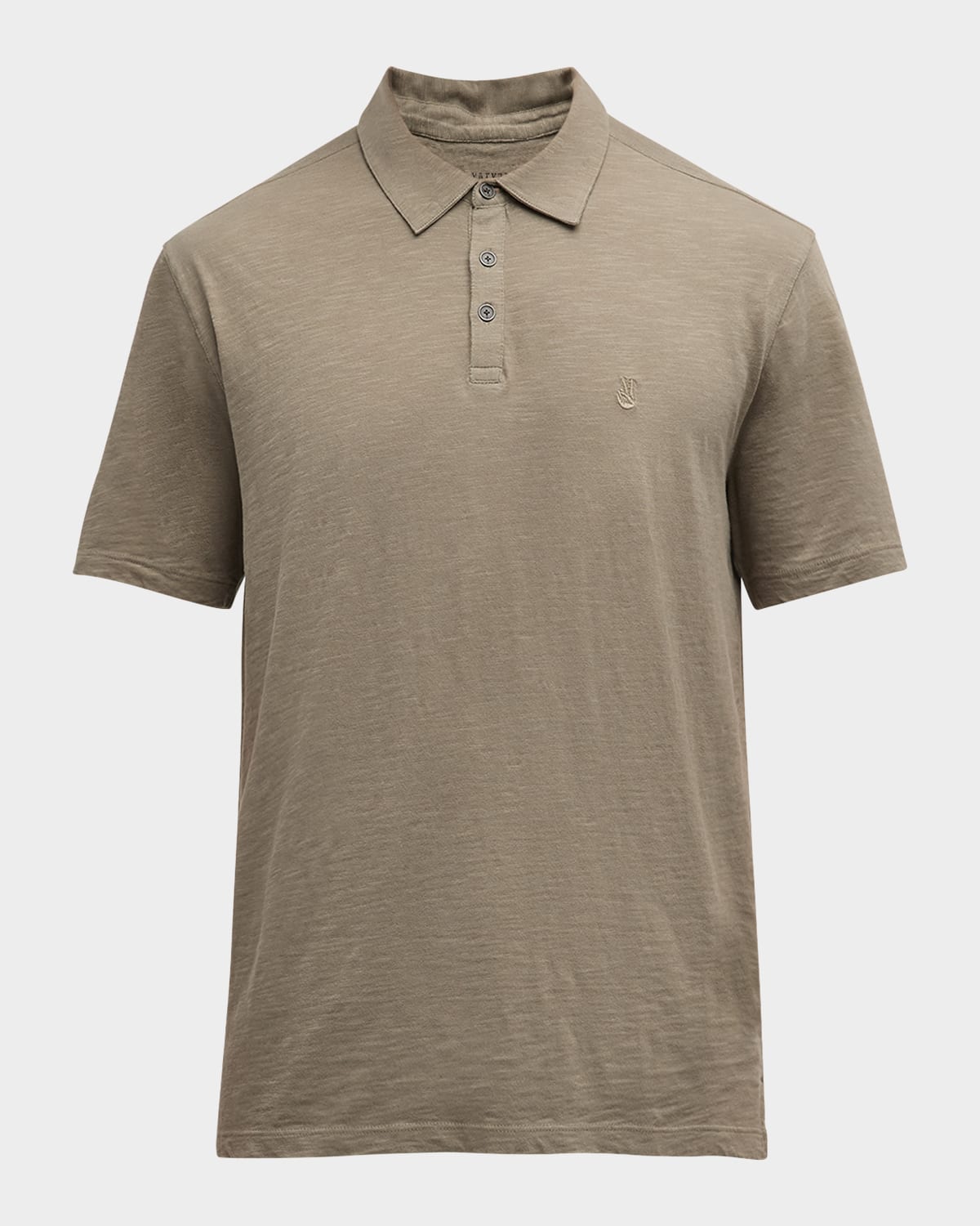 John Varvatos Men's Embroidered Cotton Polo Shirt