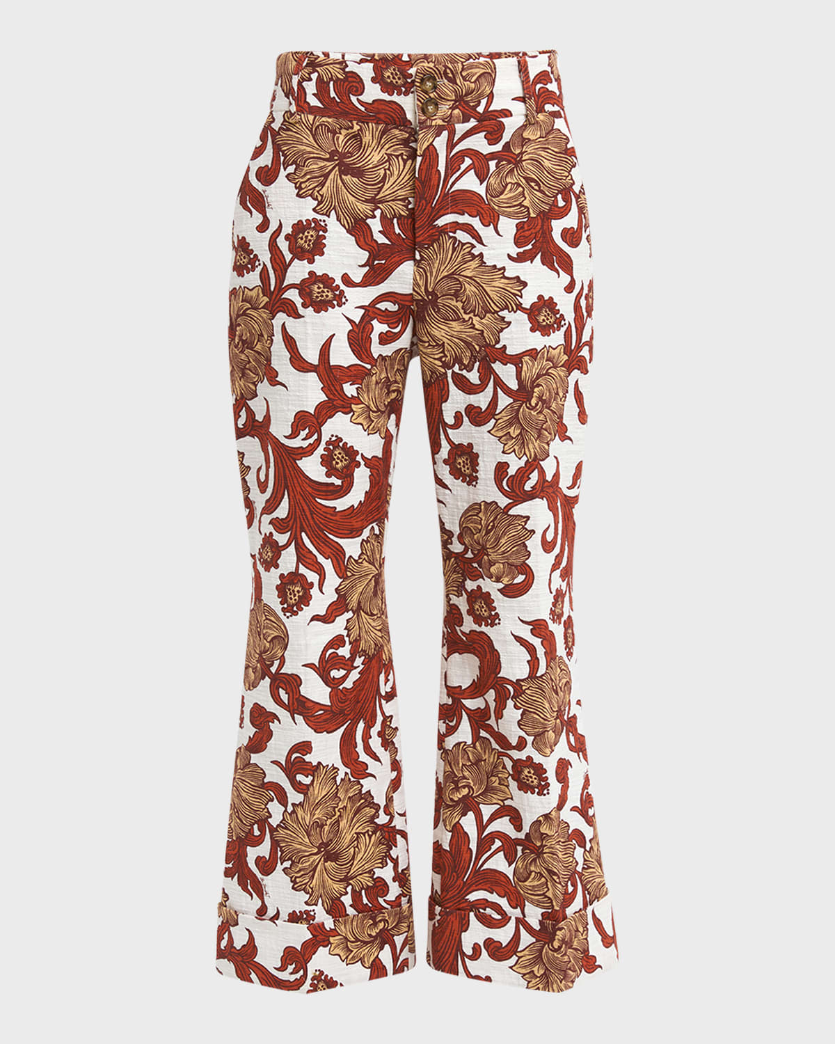 La DoubleJ Hendrix Printed Straight-Leg Pants