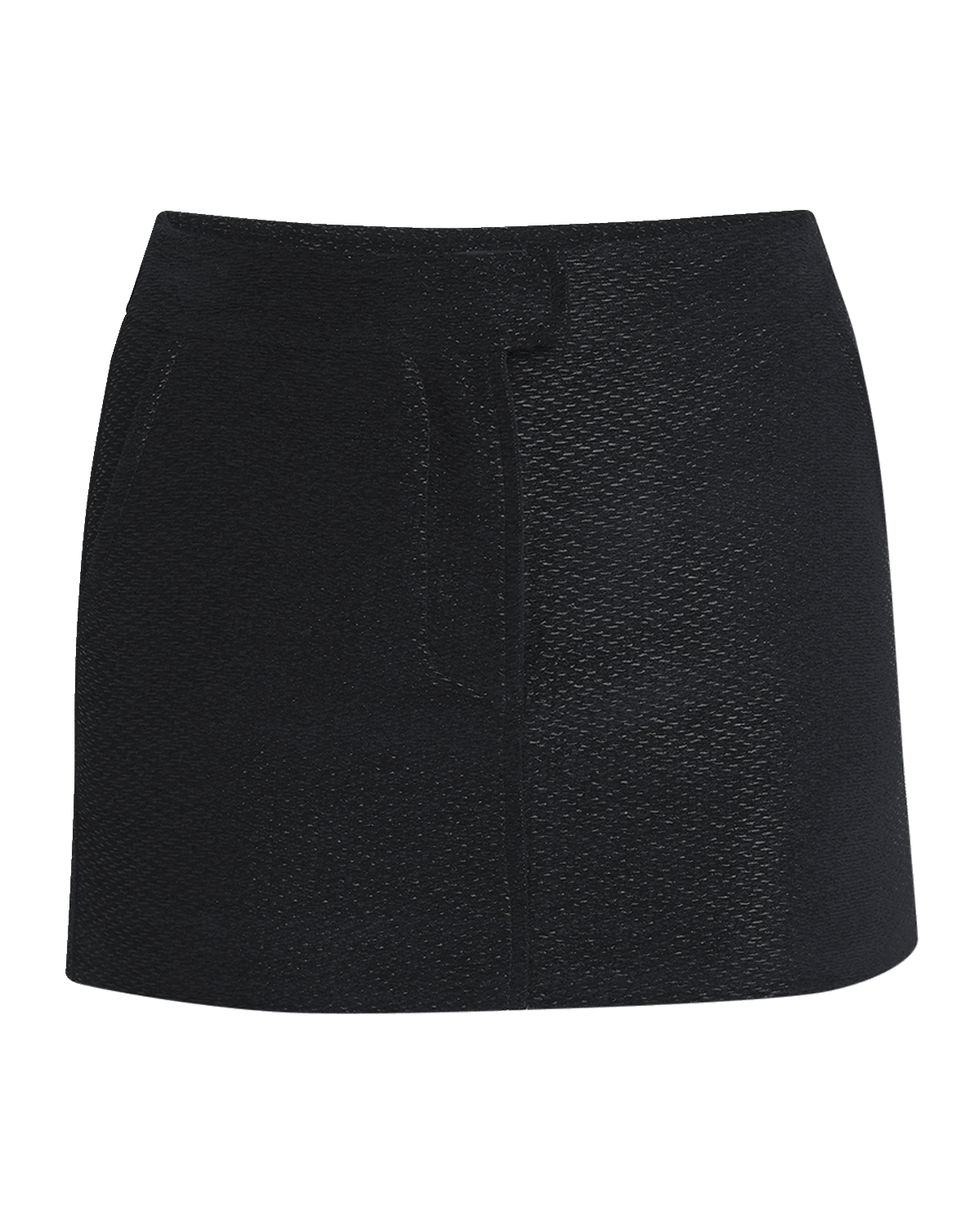 TOM FORD Metallic Silk-Blend Boucle Mini Skirt