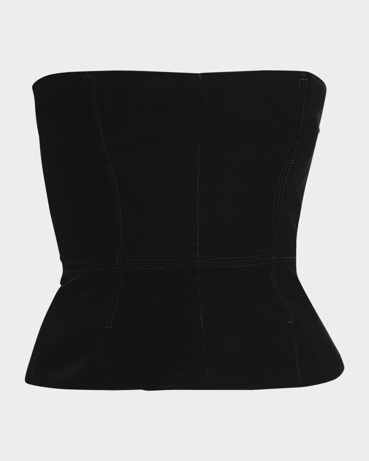 TOM FORD Viscose Velvet Strapless Corset