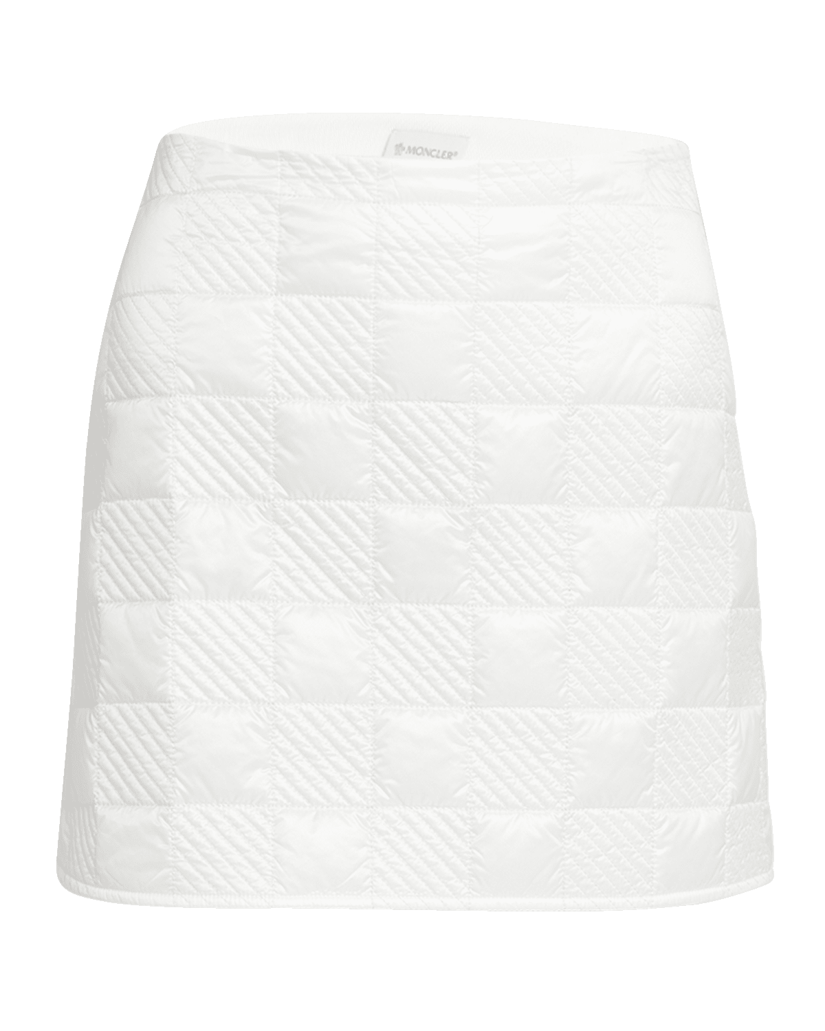 Moncler Checkerboard Quilted Mini Skirt
