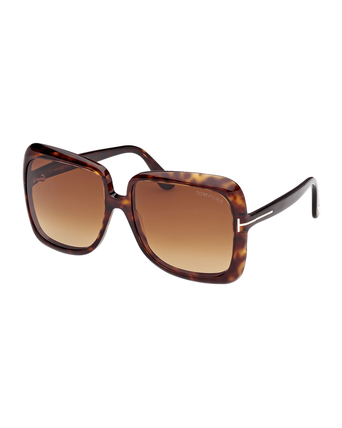 TOM FORD Lorelai Acetate Square Sunglasses