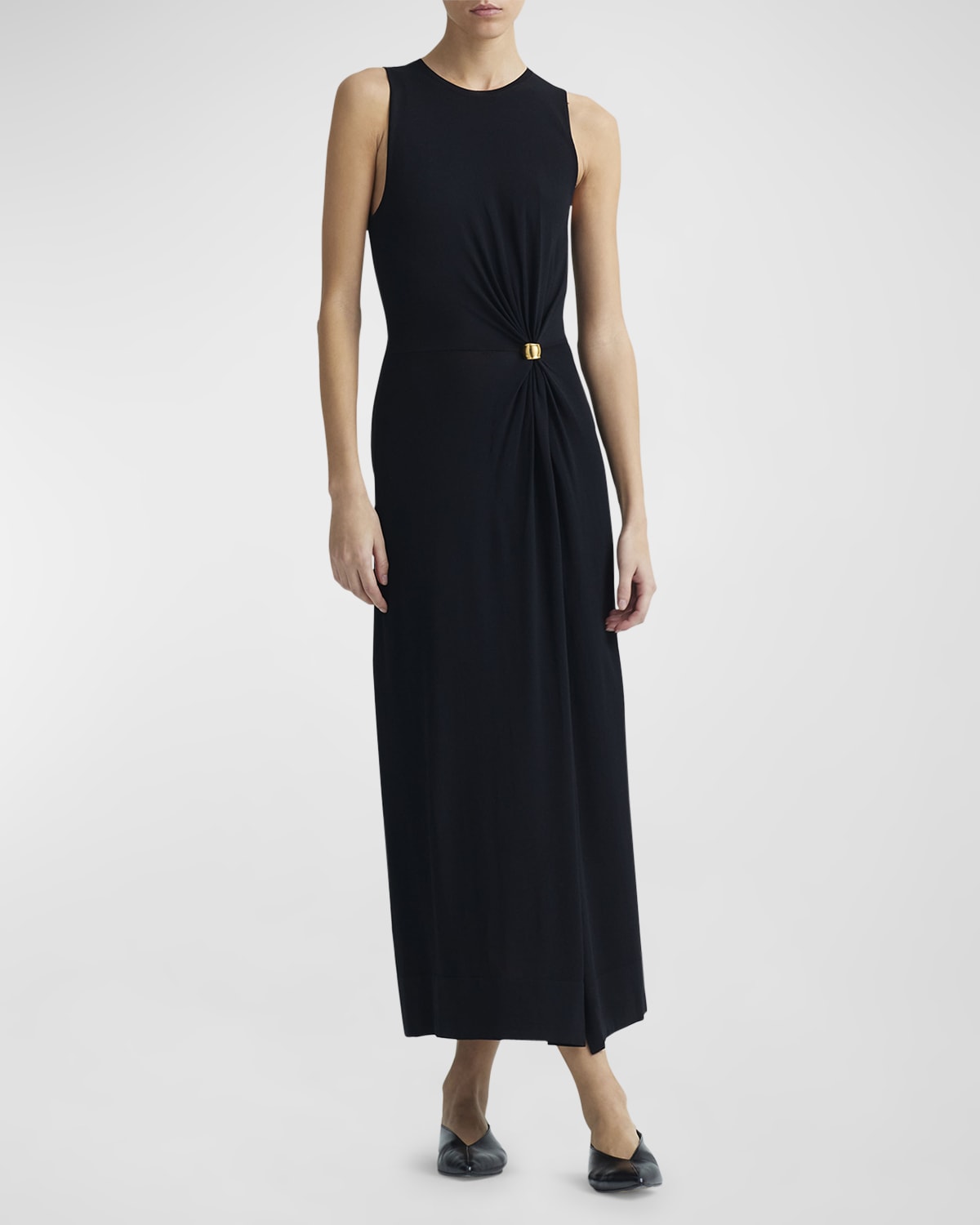 Altuzarra Saralien Gathered Midi Dress