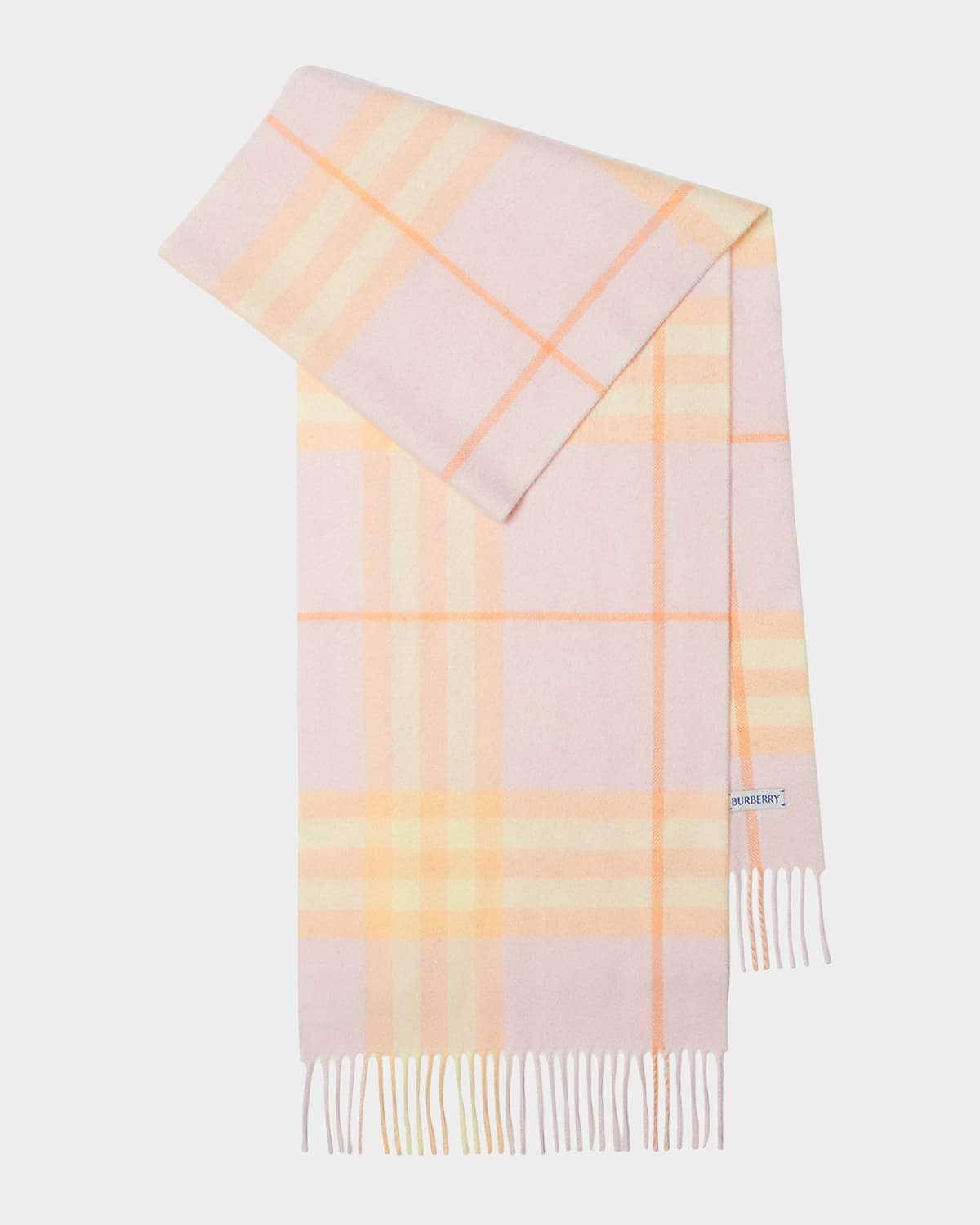 Burberry Giant Check Cashmere Scarf
