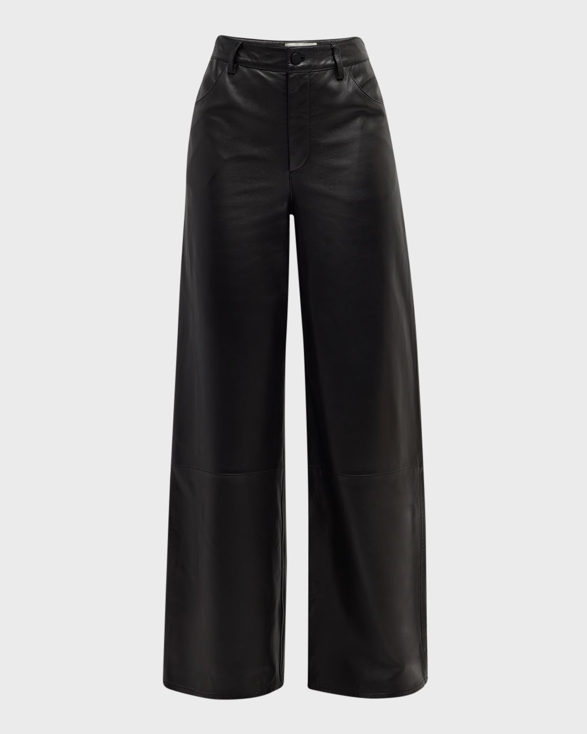 Loulou Studio Figari Wide-Leg Leather Pants