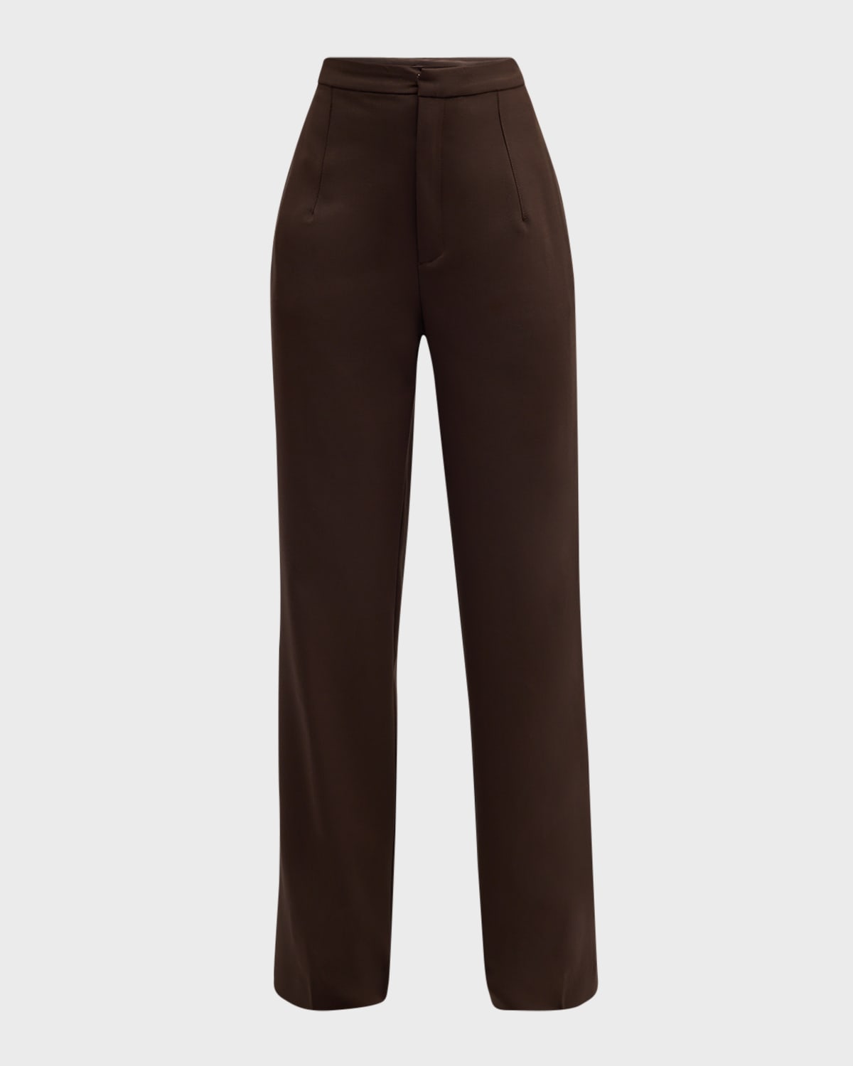 Loulou Studio Vys Straight-Leg Wool Pants