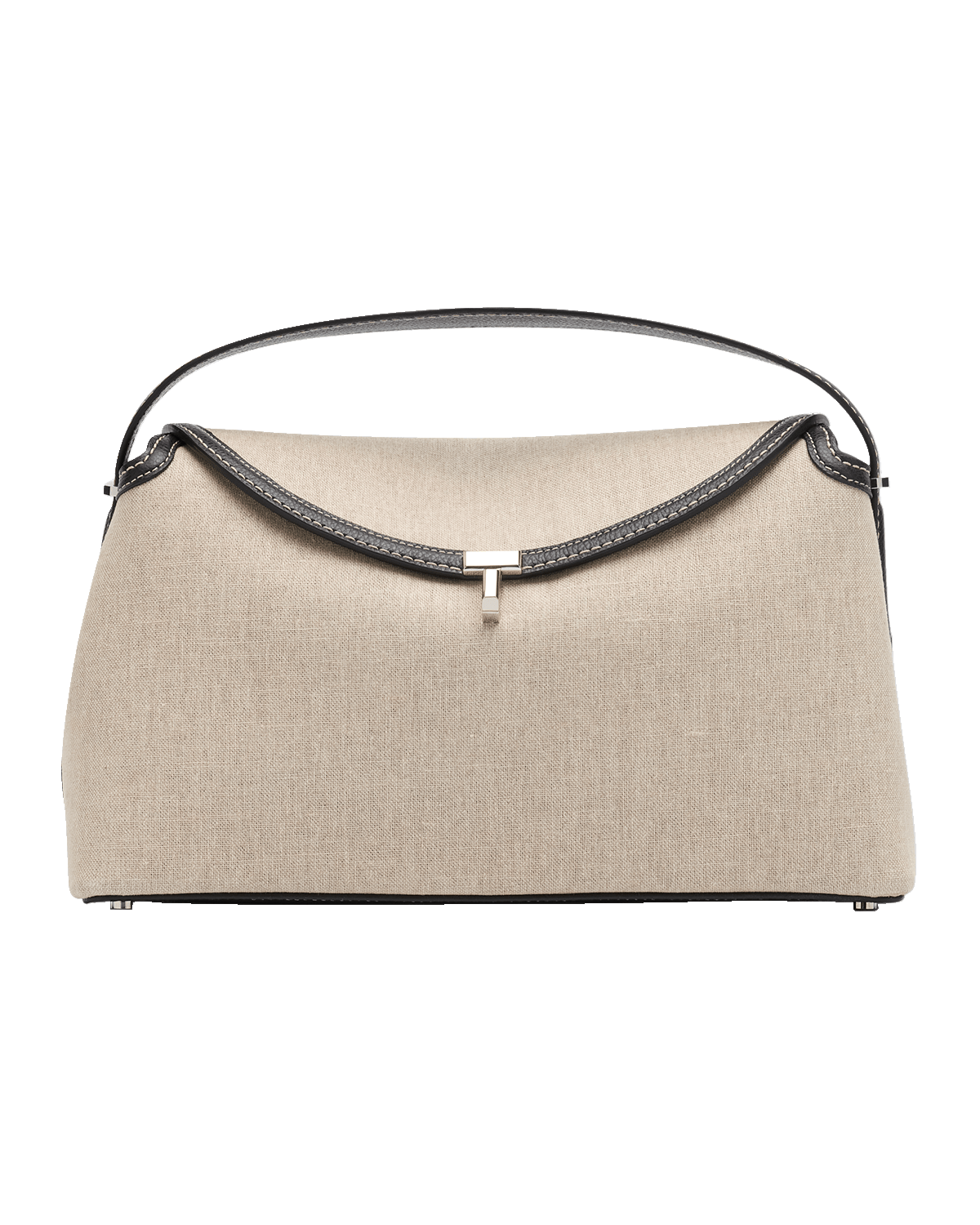 Toteme T-Lock Canvas Top-Handle Bag