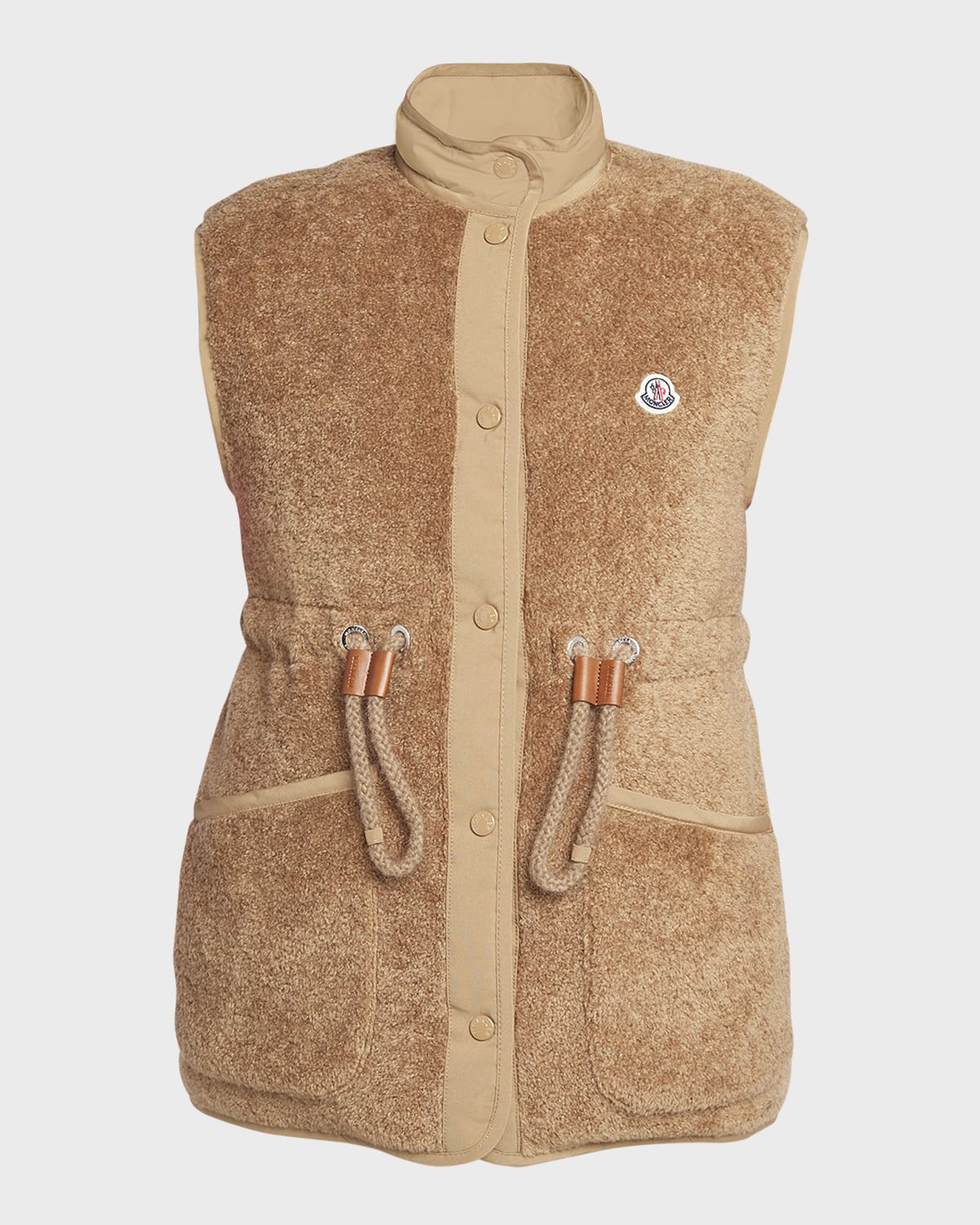 Moncler Bost Teddy Fleece Vest