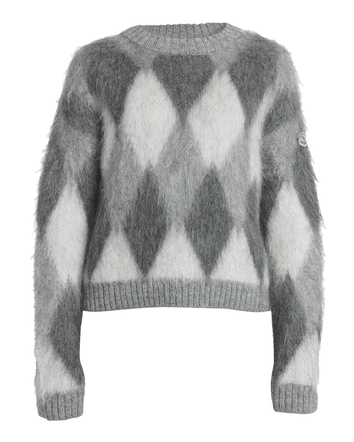 Moncler Diamond Patterned Crewneck Sweater
