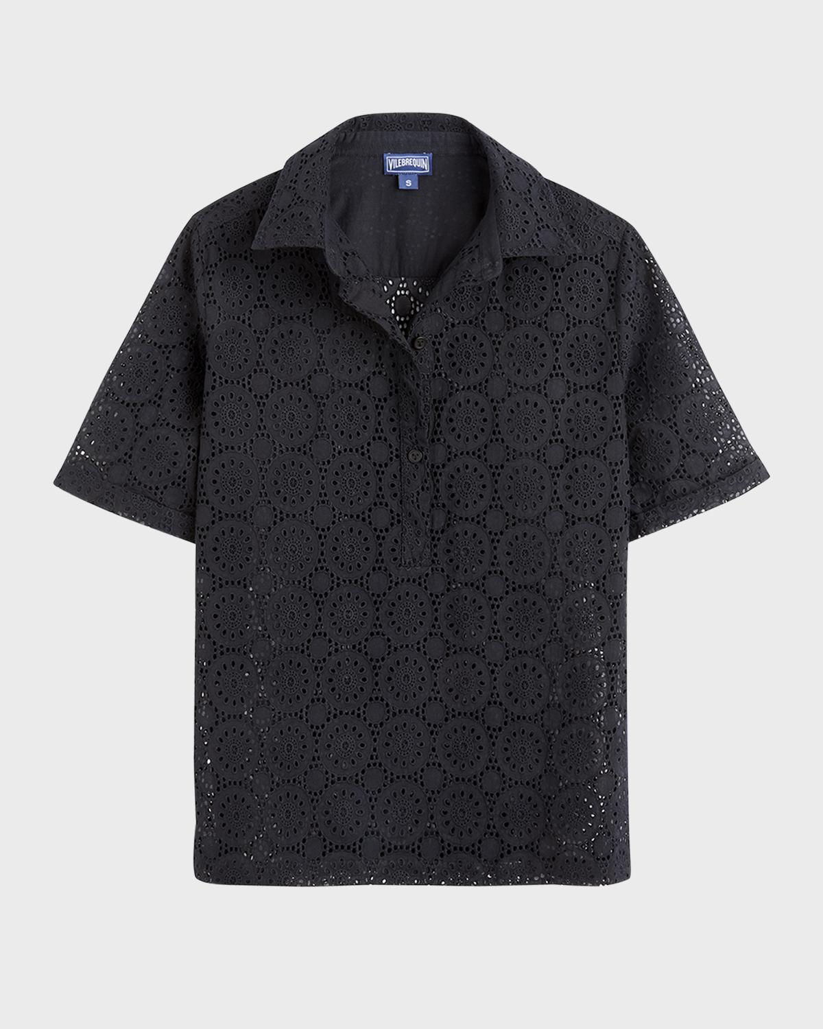 Vilebrequin Embroidered Cotton Polo