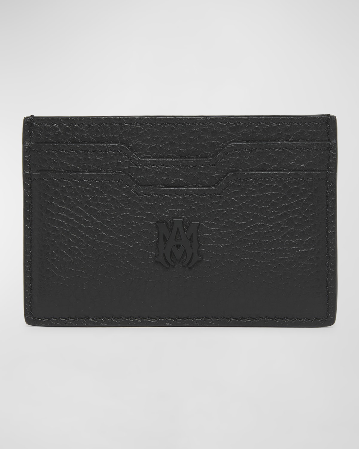 Amiri Men's Logo Leather Card Holder