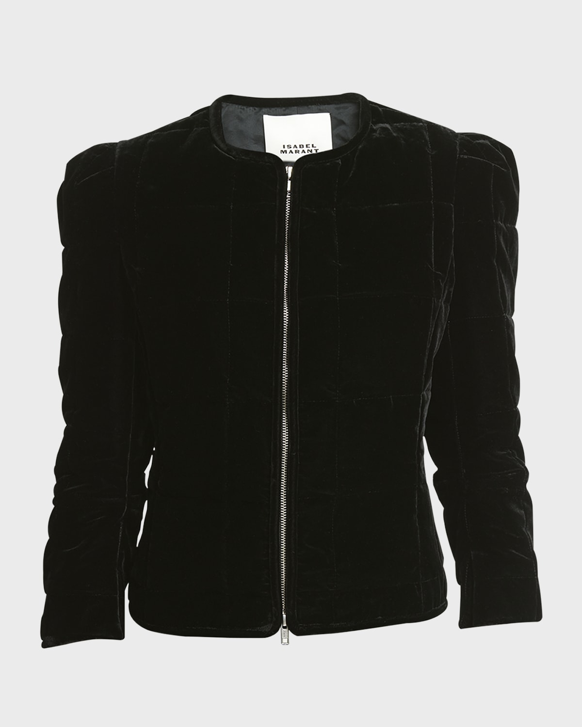 Isabel Marant Djanet Velvet Quilted Jacket