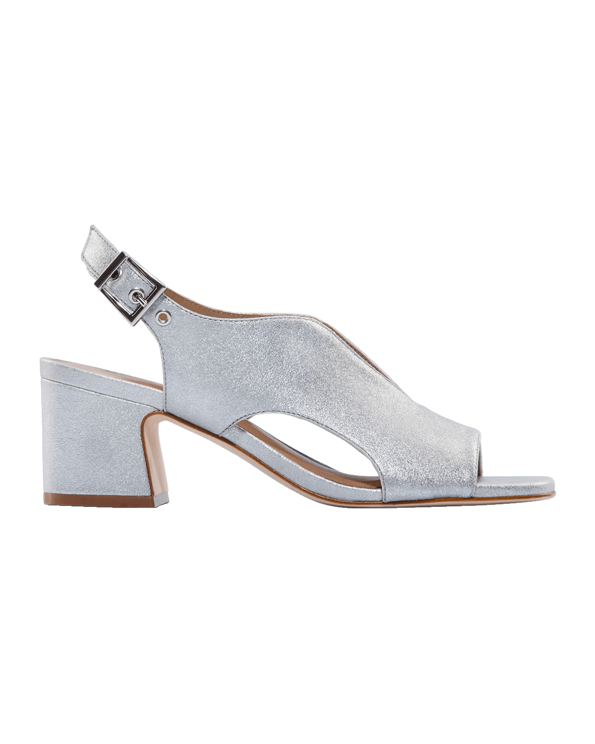 Bernardo Bedford Metallic Slingback Sandals