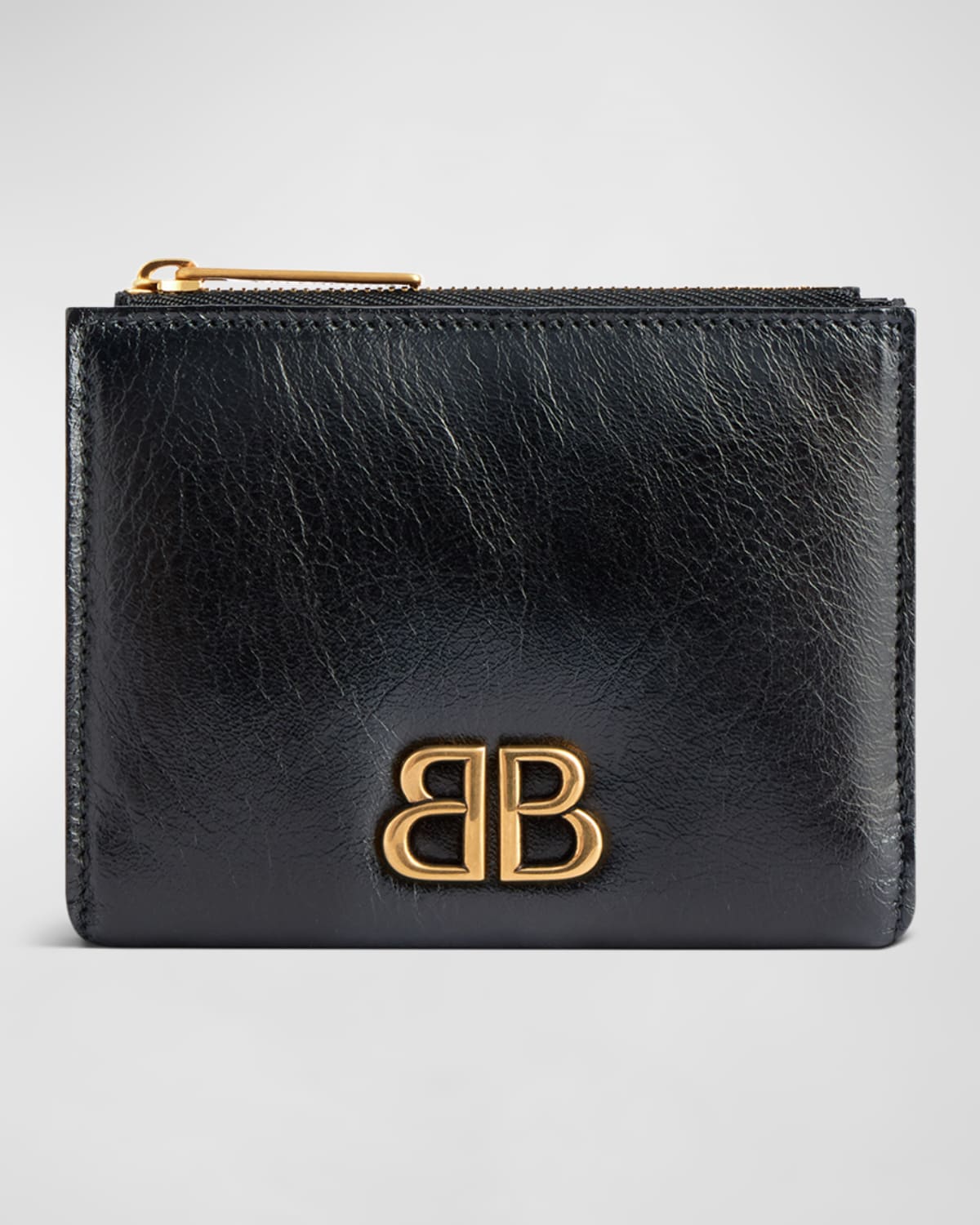 Balenciaga Monaco Bifold Leather Wallet