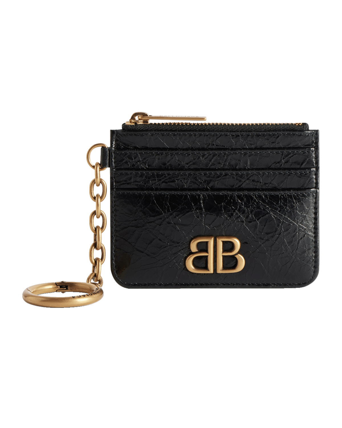 Balenciaga Monaco Card Holder with Keychain