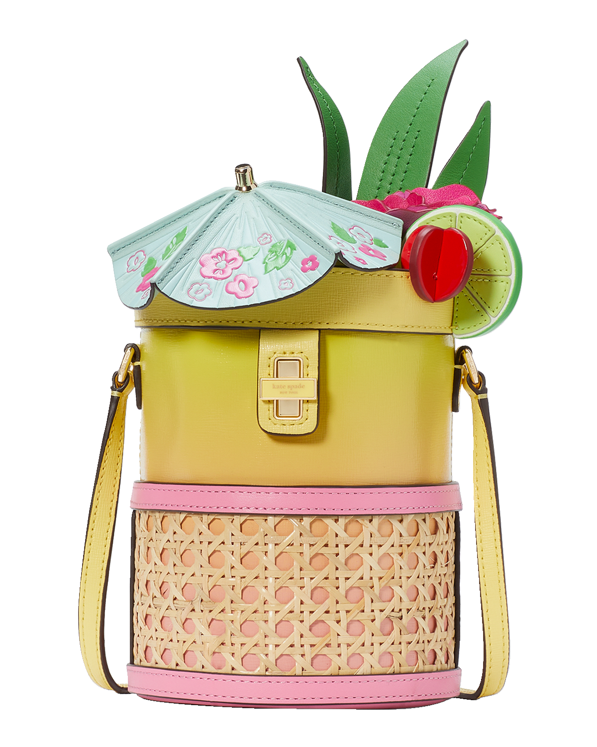 kate spade new york playa ombre leather crossbody bag