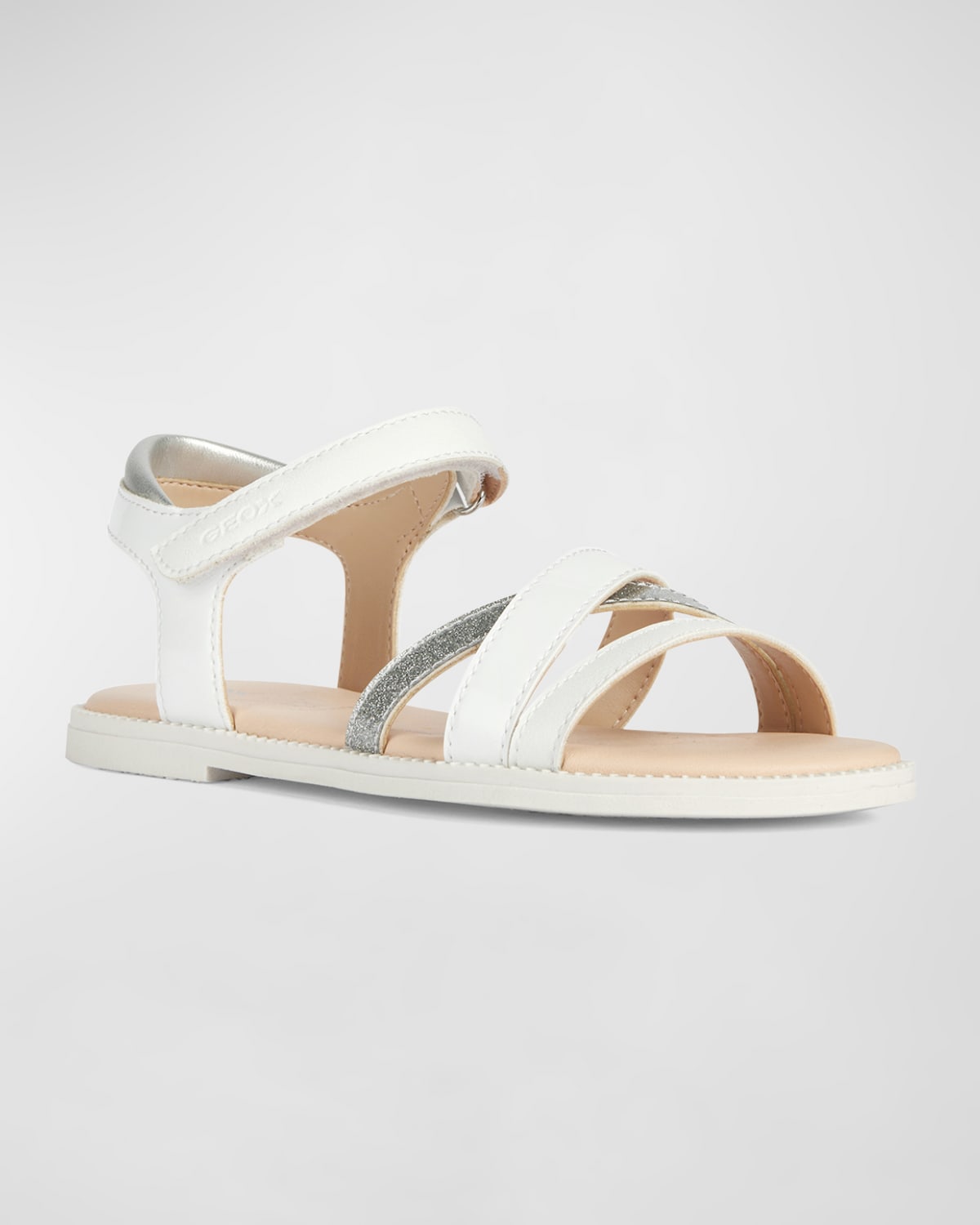 Geox Girl's Karly Metallic Sandals, Toddlers/Kids