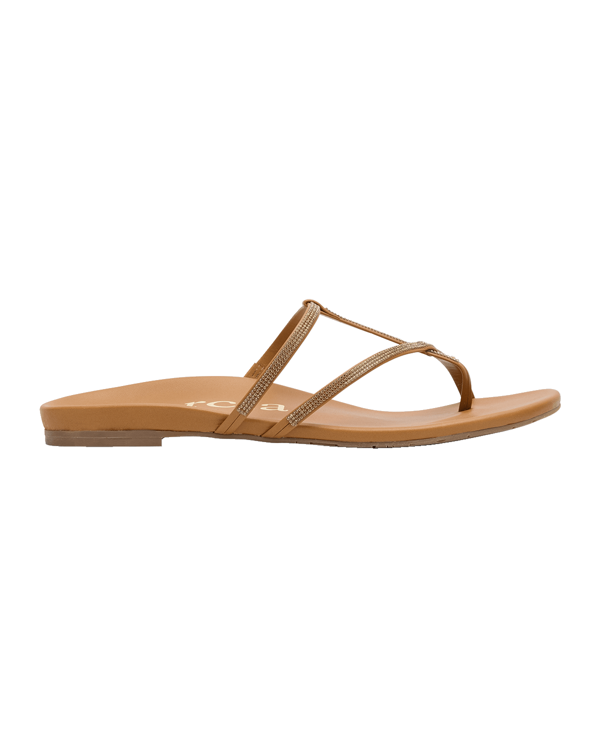 Pedro Garcia Belisa Embellished T-Strap Slide Sandals