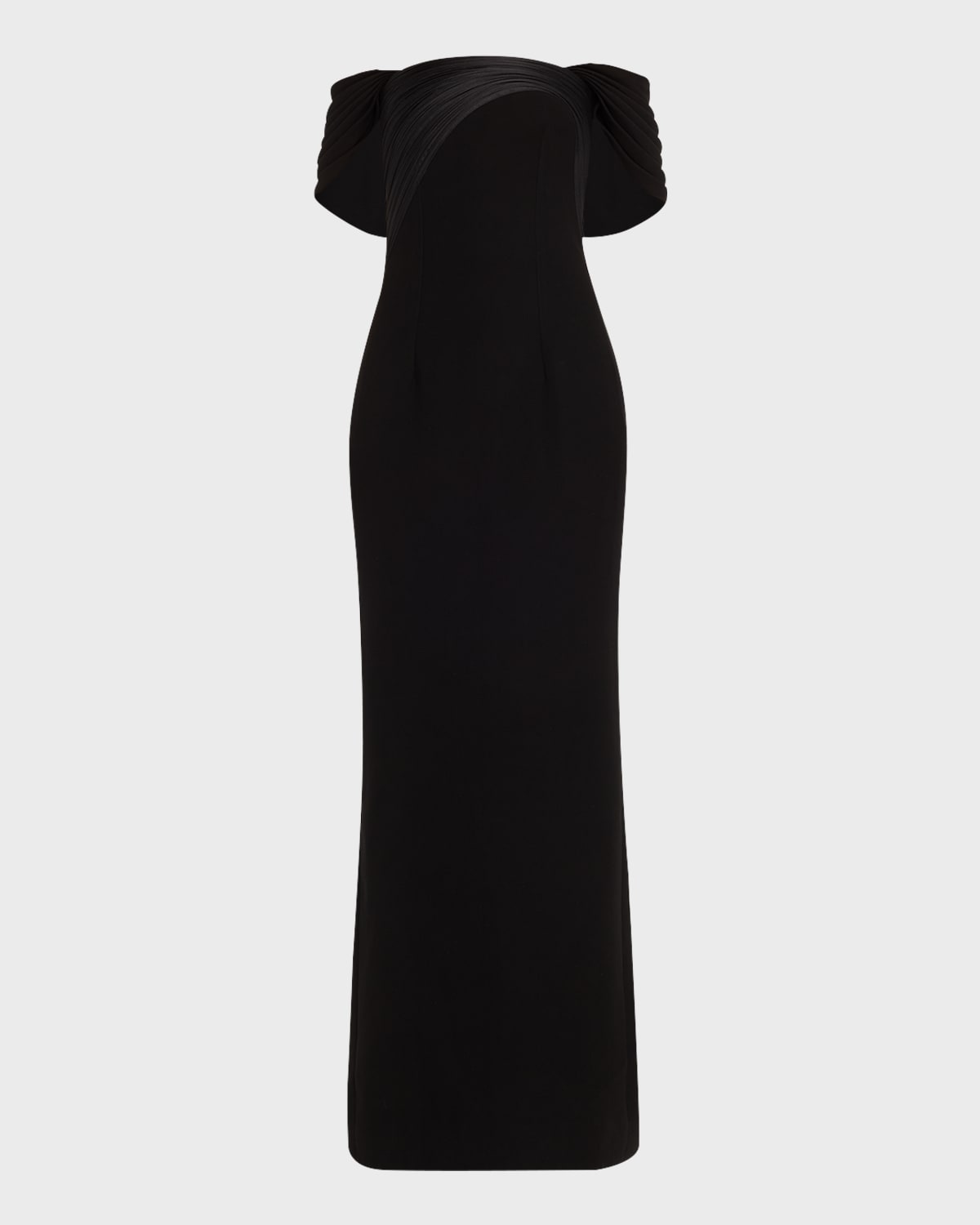 Gaurav Gupta Sculpted Arch Off-Shoulder Gown