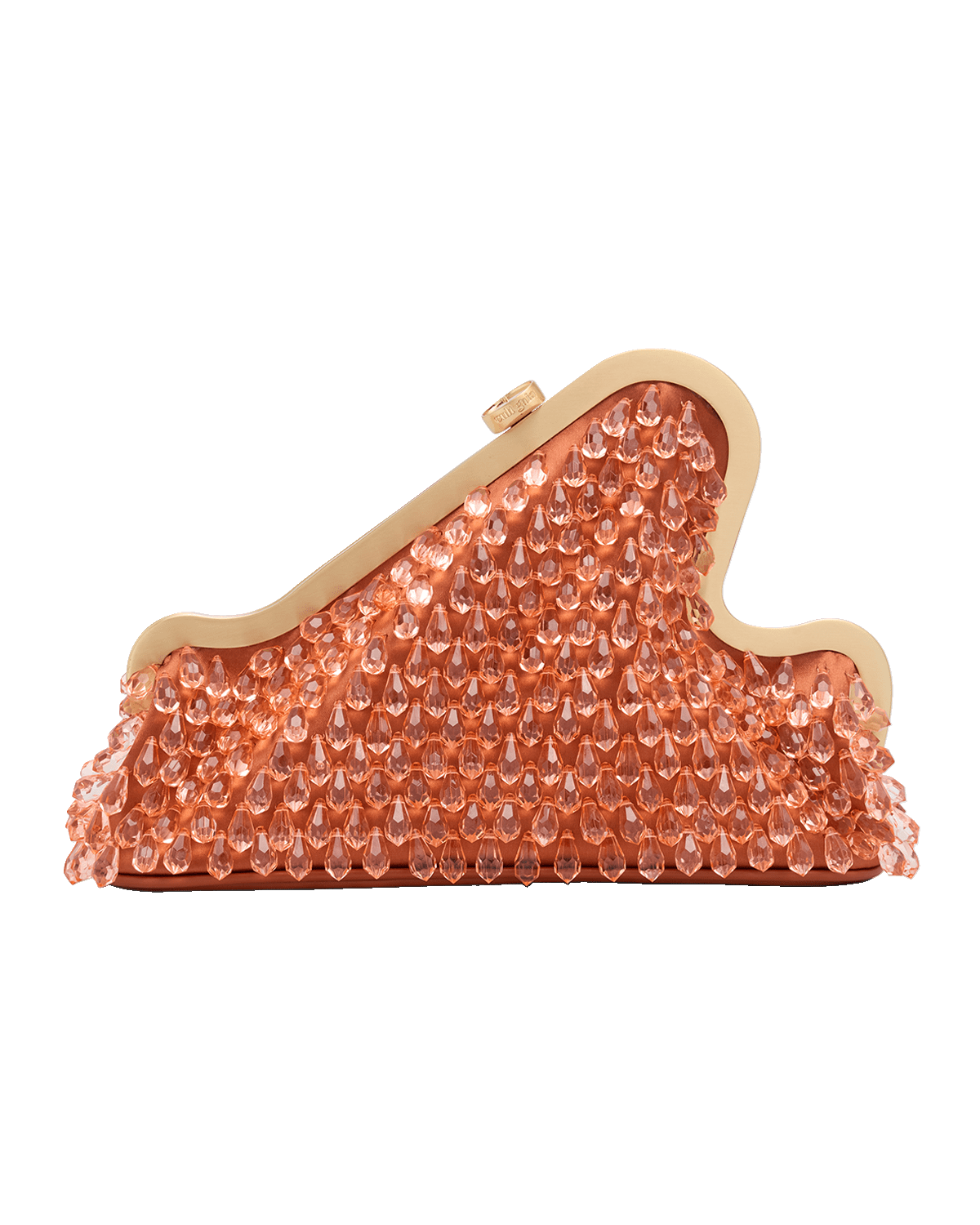 Cult Gaia Giana Beaded Clutch Bag