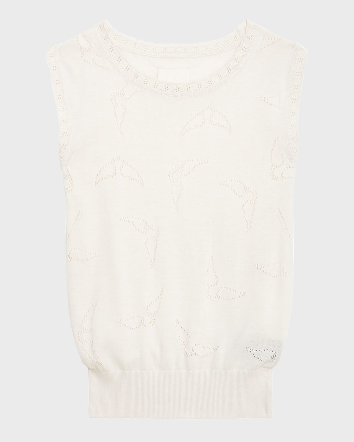 Zadig & Voltaire Emmyl Pointelle Knit Wings Sweater