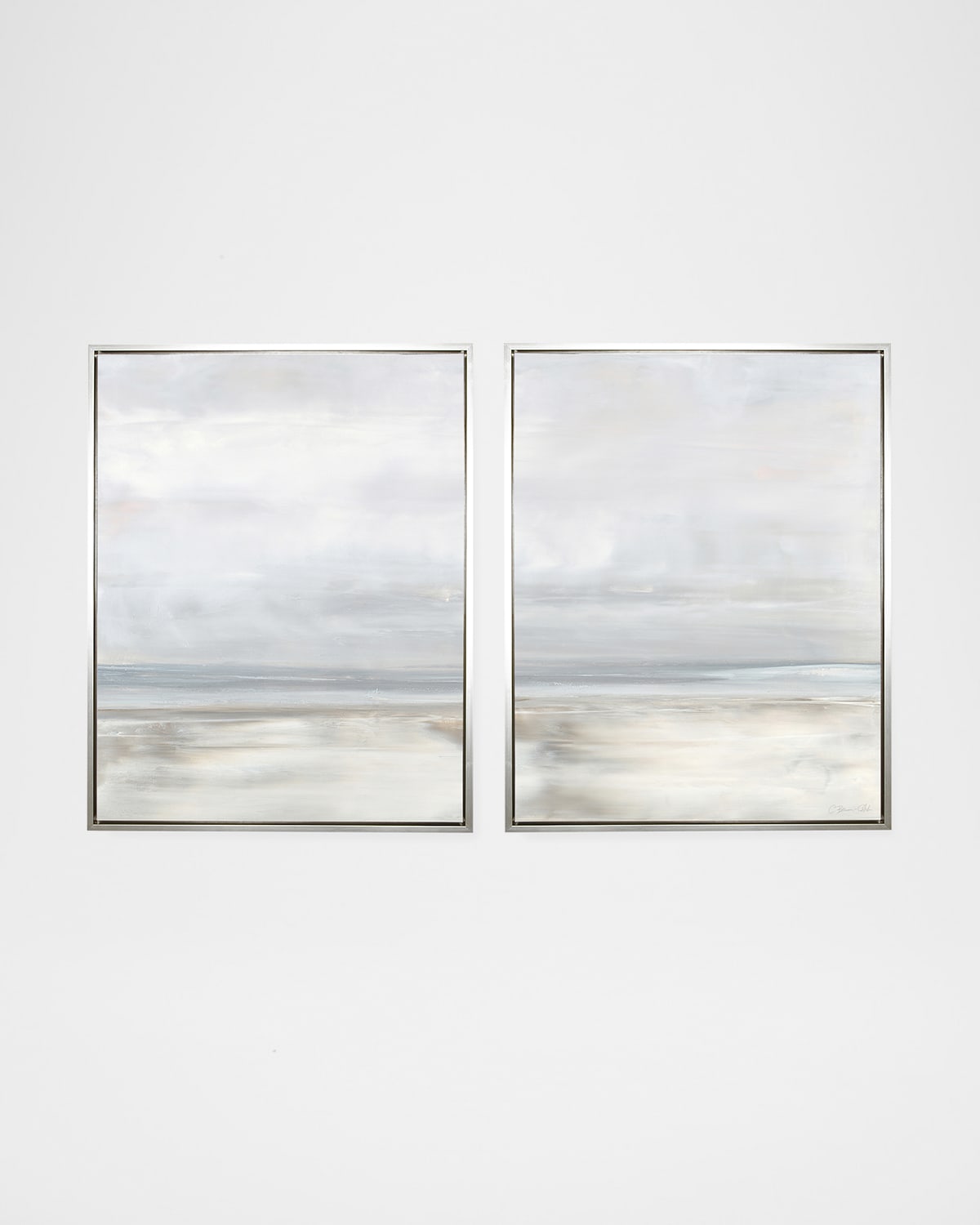Benson-Cobb Studios "Sympatico" Hand-Embellished Giclee Diptych, 30" x 40" | Thumbnail 3 Benson-Cobb Studios "Sympatico" Hand-Embellished Giclee Diptych, 30" x 40" | Thumbnail 3