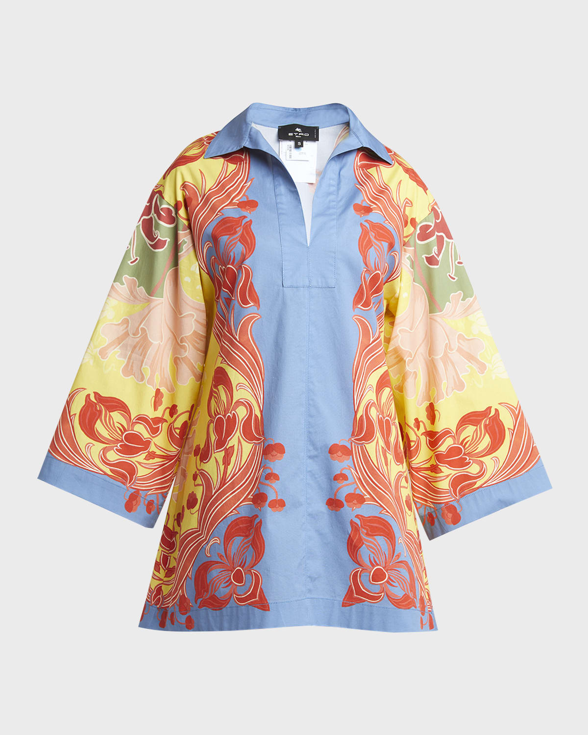 Etro Floral Printed Tunic Coverup