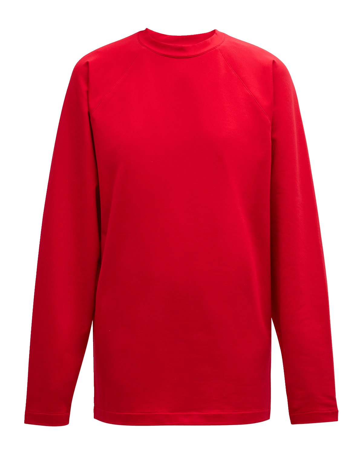 Norma Kamali Oversized Raglan Sleeve Mini Dress