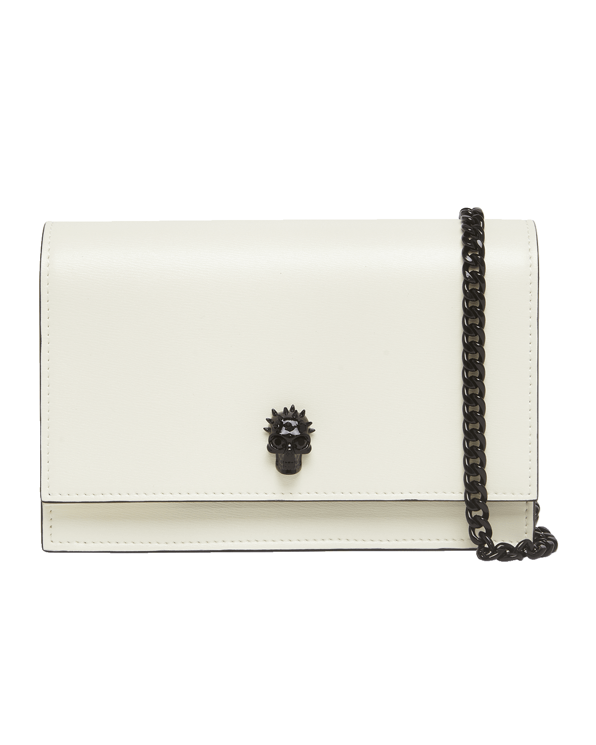 Alexander McQueen Small Skull Leather Crossbody Bag