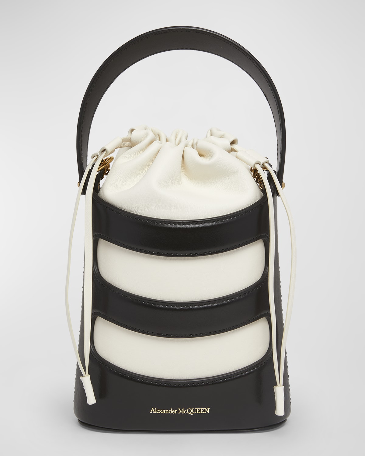 Alexander McQueen The Rise Mini Bucket Bag