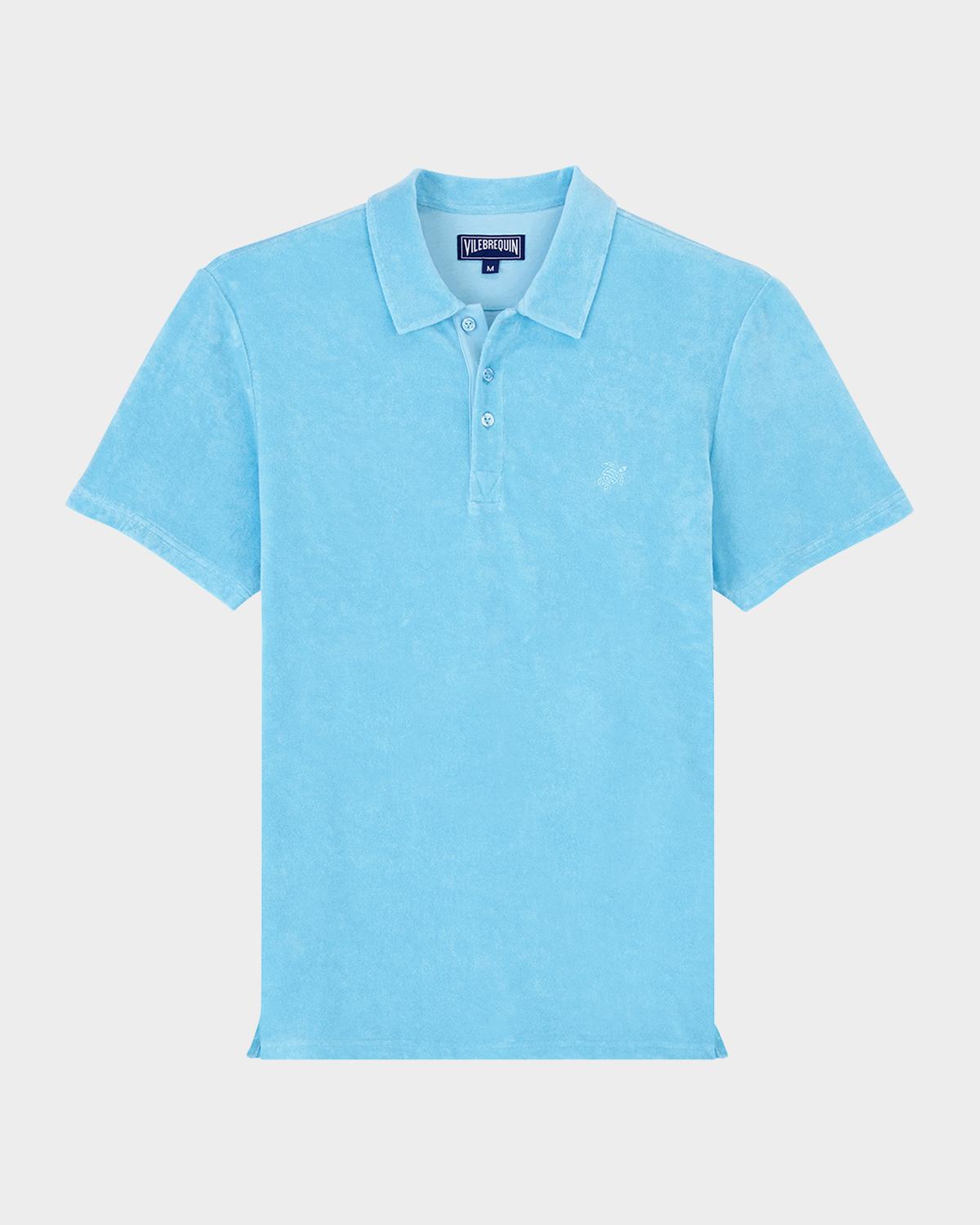 Vilebrequin Men's Organic Terry Polo Shirt