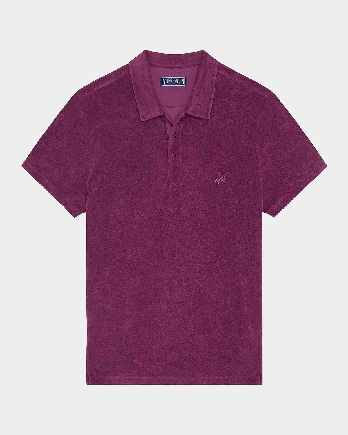 Vilebrequin Men's Organic Terry Polo Shirt